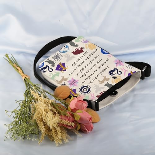 UJIMS Keeper Lost Cities Merch KOTLC Bookish Crossbody Bag Keeper Fans Gifts Foxfire Academy Gift2