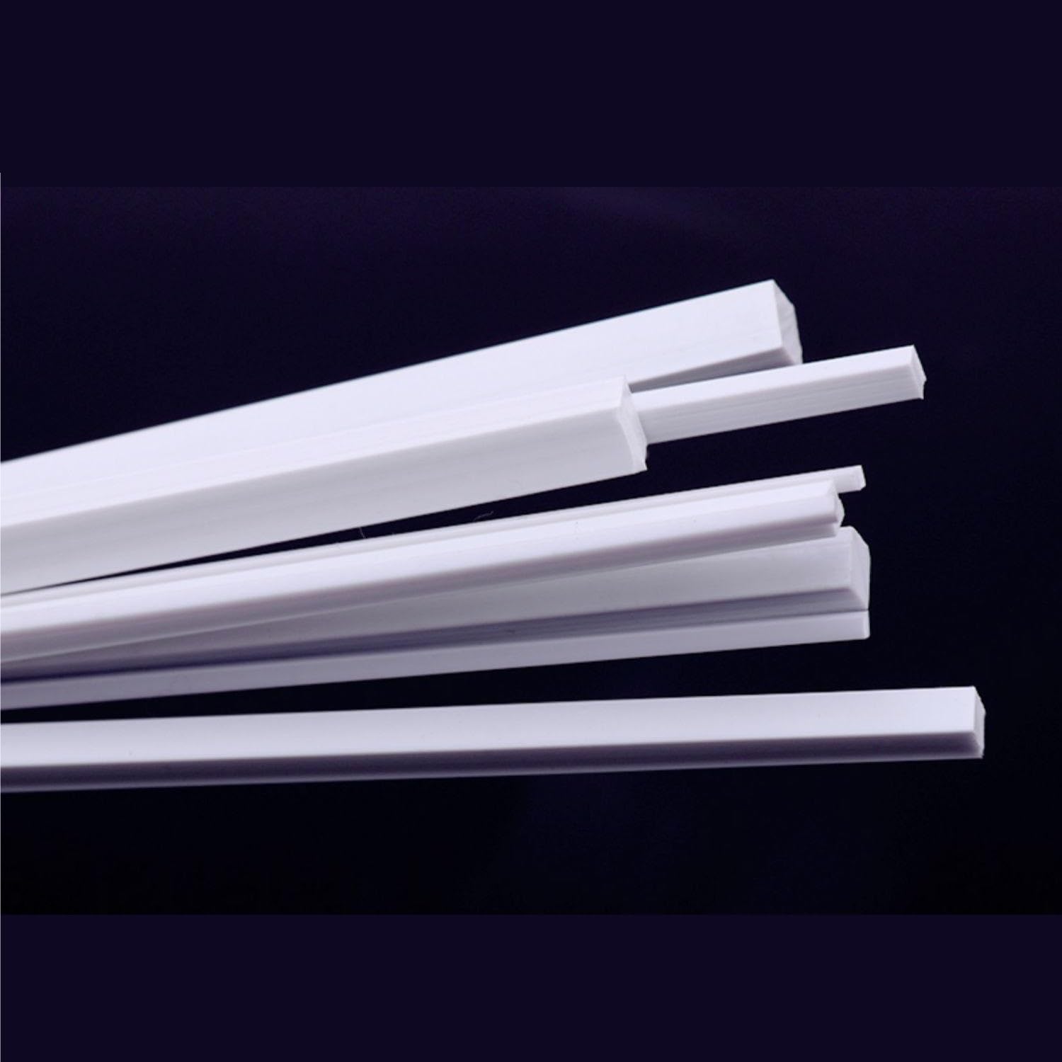 Weiß ABS Runde Hohlrohr 2mm-8mm Styrol Kunststoff Rohr DIY Modell Handwerk 250mm Weiß ABS Runde Hohlrohr 2mm-8mm Styrol Kunststoff Rohr DIY Modell Handwerk 250mm