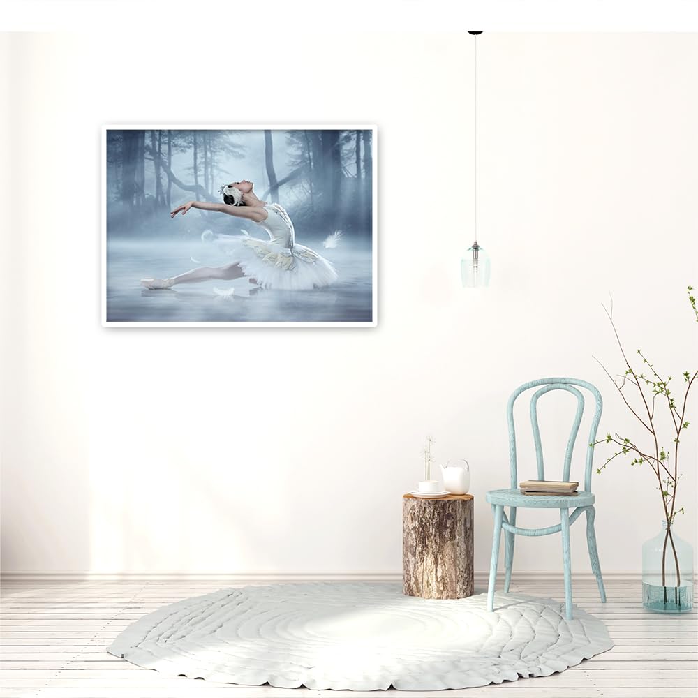Sanlok diamond painting,Ballerina diamond painting kit completo,Kit di pittura a diamante 5D,Mosaico diamante pittura arte di cristallo artigianato per la decorazione domestica 30x40cm