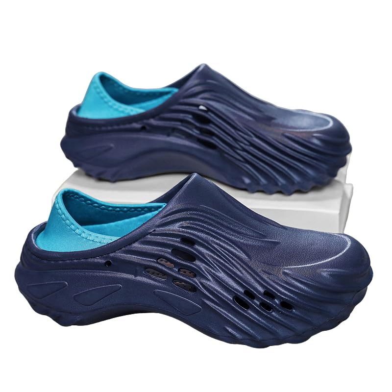 Image of Men's Clogs Garden Shoes Adult Slip On Outdoor Athletic Sports Sandals Summer Water Beach Shoes Casual Slippers Lightweight Breathable Non Slip