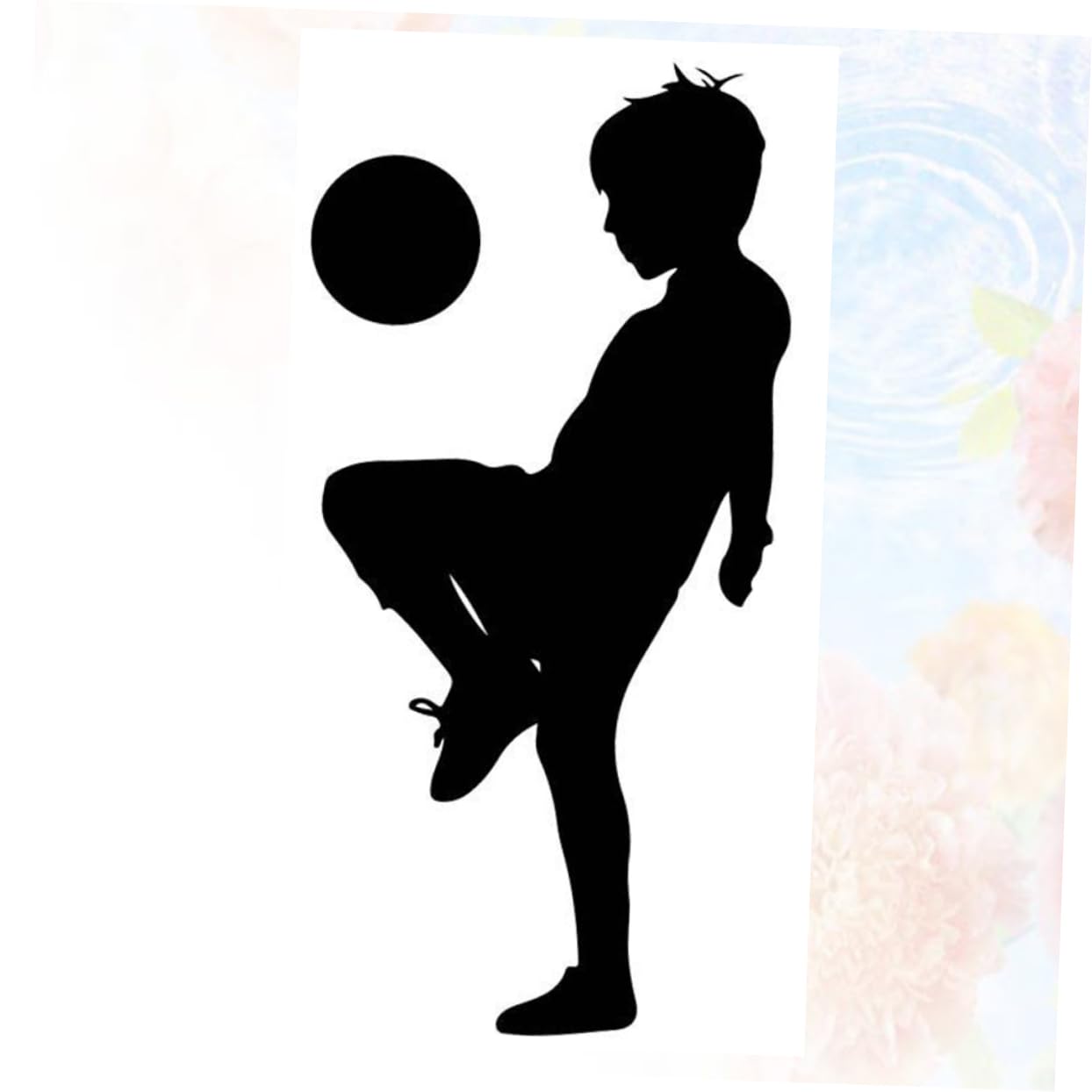EXCEART 3 Adesivi Murali A Tema Calcio Decalcomanie Per Cameretta Dei Decorazioni In Vinile Per Sport Adesivi Per Esercizi Di Gioco Per Neri