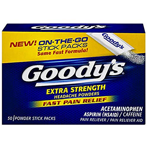 Goody's Extra Strength Headache Powders, 50-Count (Pack of 4)
