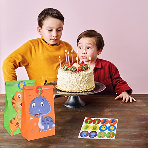 Vesaneae 12 Pezzi Sacchetti Dinosauri Compleanno