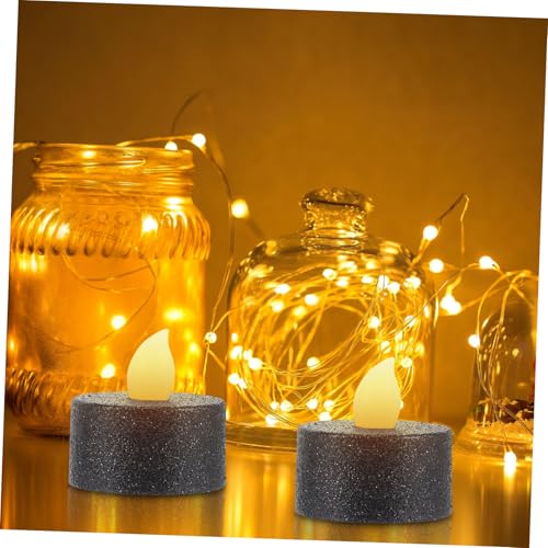 Luces LED decorativas tipo velas eléctricas sin llama de luz cálida 6