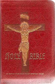 Leather Bound Holy Trinity Edition of the Catholic Bible Book