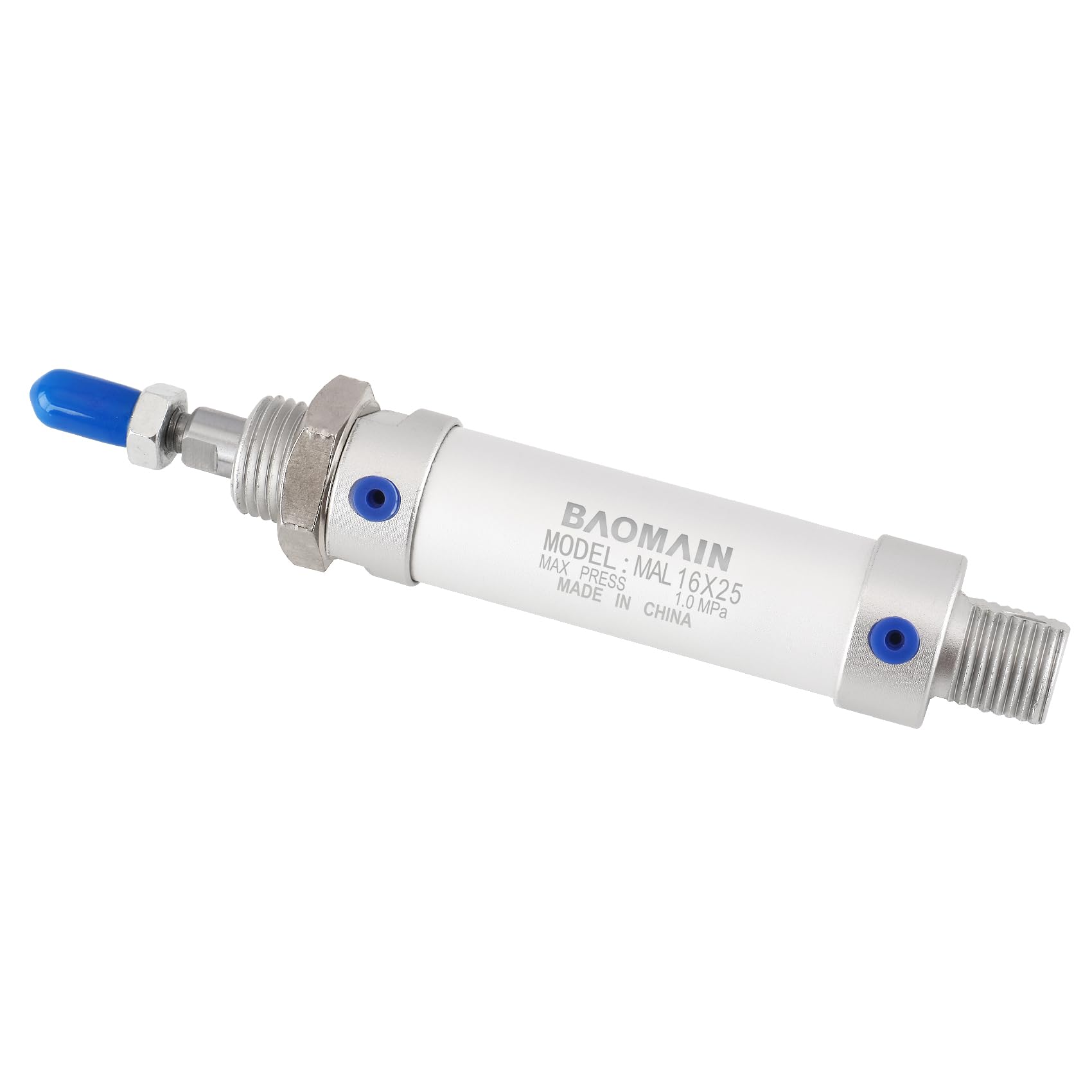 BAOMAIN Mini Pneumatic Air Cylinder 1" Bore 5" Stroke MAL 25x125 — Amazon image 15