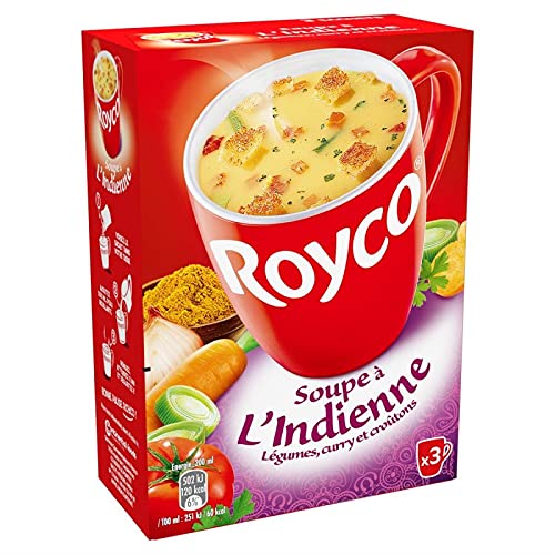 Royco - Sopa india (75 g, 4 unidades)