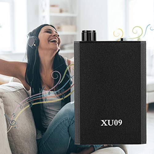 HiFi-hoofdtelefoonversterker, digitale stereo zware bas HiFi-audio USB-oortelefoonversterker-decoder voor MP3/MP4… - Afbeelding 5