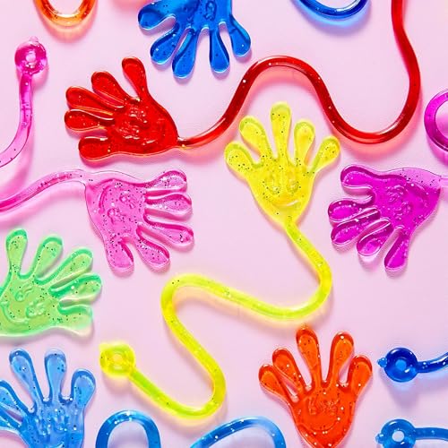 Image of Party Propz Sticky Hand for Return Gifts Party - 5 Pcs, Sticky Hands Finger Party Favor Set | tiny hands | return gifts for birthday party for kids 3-4 years | return gifts for birthday party