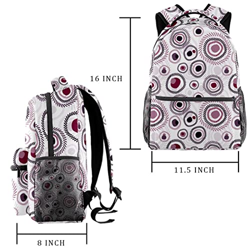 Sac à dos de voyage pour campus et loisirs motif cochon renard