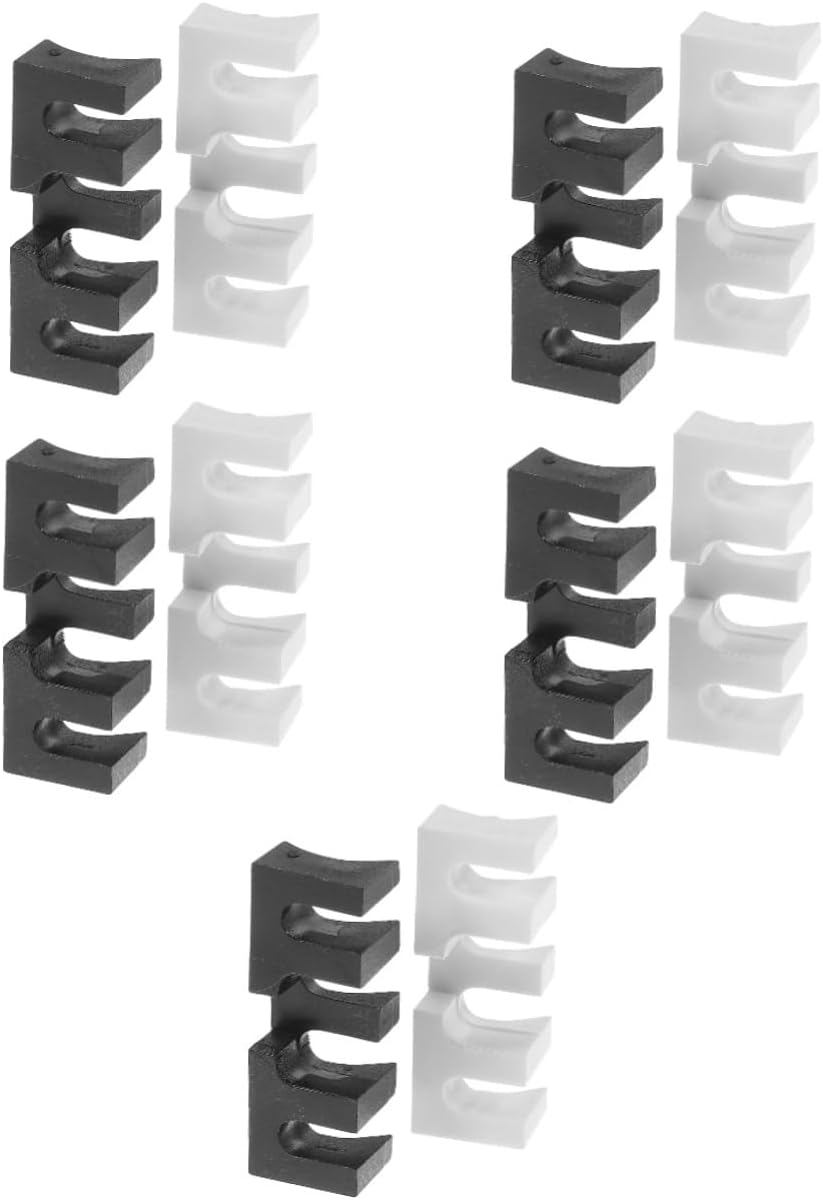 Sosoport 4 pcs Badminton Racquet Tennis Red Protector Tool Load Spreader Adapters Attachment Tools Ing Adapter Spreading Reducers Spreaders Racket Accessories Machine