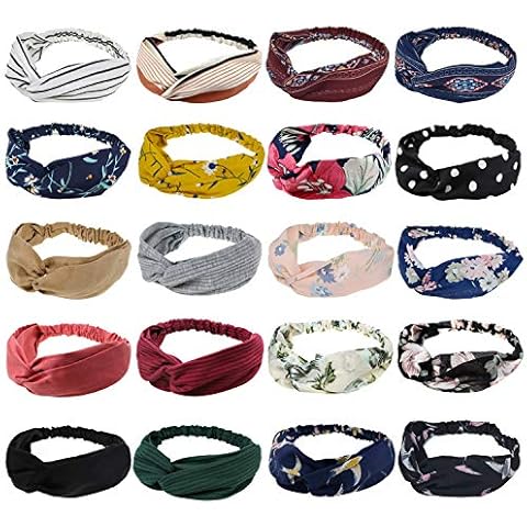 DRESHOW Turban Headbands Cover
