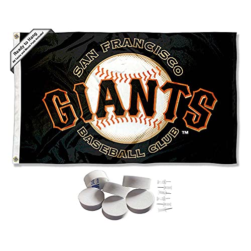 San Francisco Giants pads de fixation pour bannières sans abîmer les murs