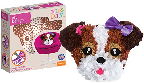 MGM Factory MGM75385 - Loisirs Créatifs - Coussin à Décorer - Chien - MGM