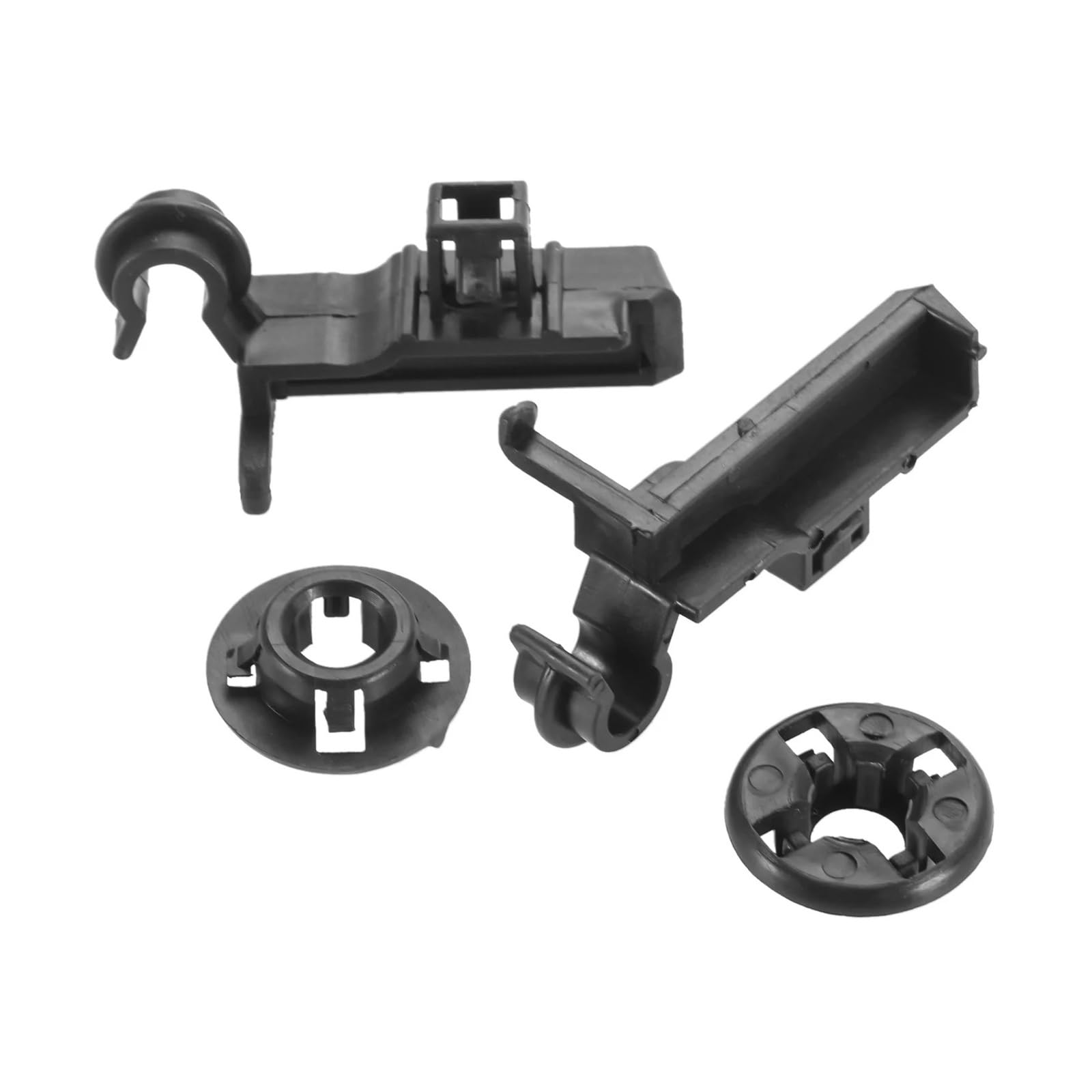 Fdcskinx One Color 4 Pcs/Car Black Hood Prop Rod Clip Grommet Compatible E120 9Th Generation 2003-2008 53452-02060 90480-15034