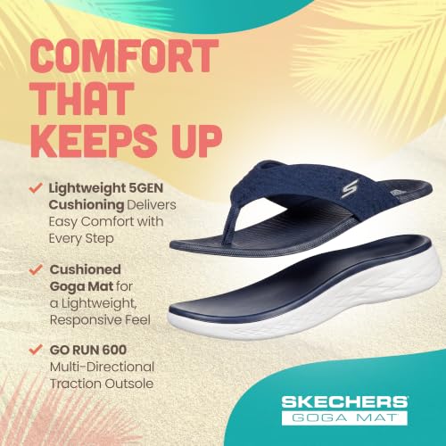 Image of Skechers Women's On-The-Go 600 Sunny | Casual, Air-Cooled Goga Mat, 5GEN Cushioning, Machine Washable, Vegan