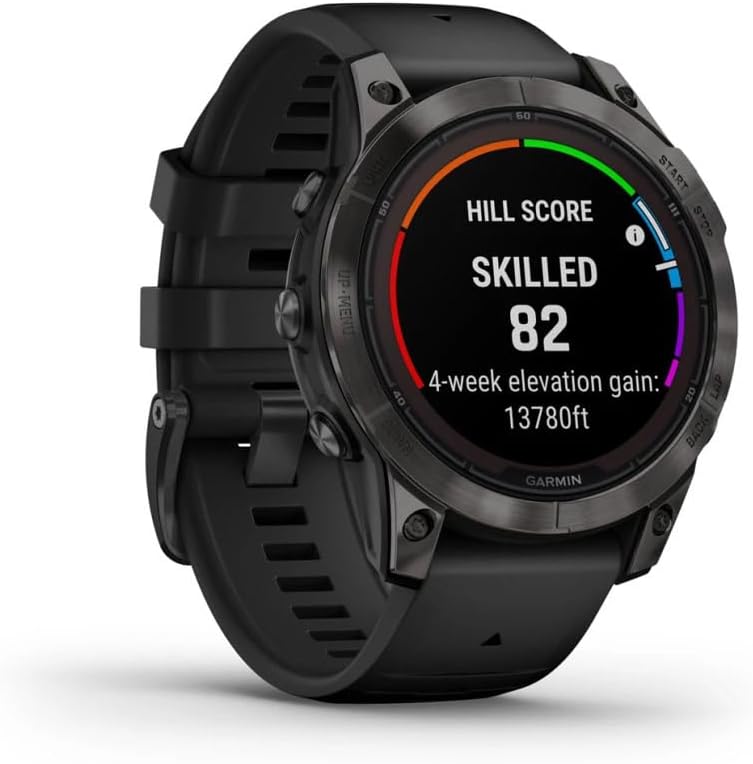 Reloj Smartwatch fenix 8 47mm Zafiro Solar, Titanio DLC Garmin · Garmin · El Corte Inglés