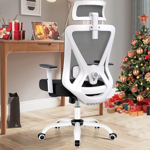Sillas Escritorio Blanca Ergonomica Marca DoChair
