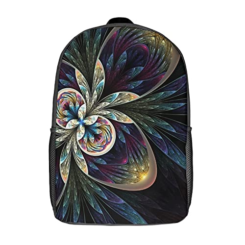 Sac à dos de loisirs Fractal robuste contre le mal de dos des écoliers