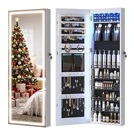 LVSOMT LED Mirror Jewelry...