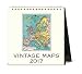 Cavallini 2017  Vintage Maps Desk Calendar