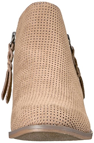 Dolce Vita Girl's SELA Boot, almond microsuede, 2 M US Little Kid2