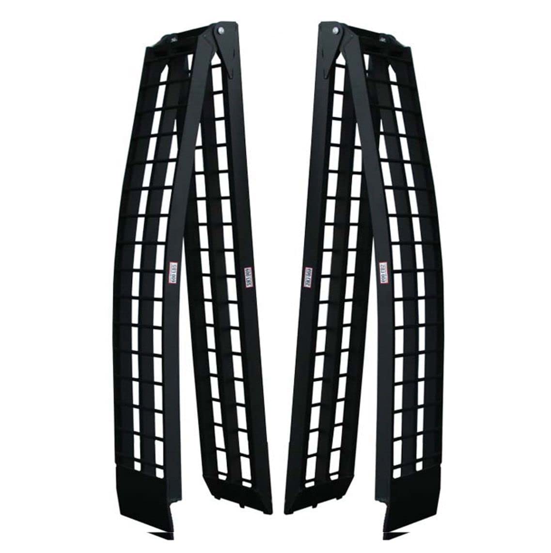 9' Black Aluminum Folding Dual OffRoad ATV Loading Ramps Amazon.in