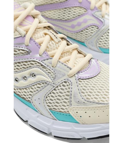 Image of Saucony Unisex Ride Millennium Sneaker, Cream /Multi, 9