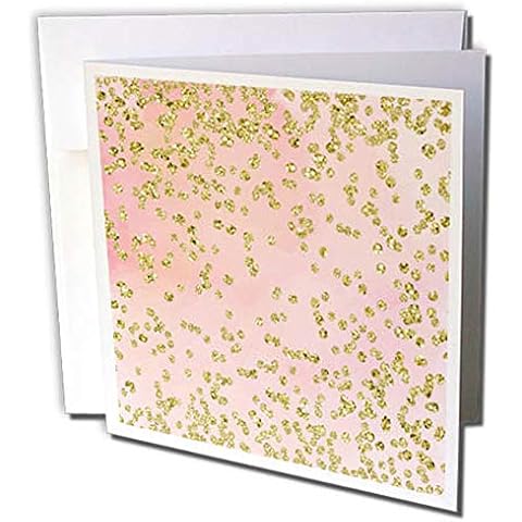 Trendy Gold Glitter Polka Dot Cards Set Cover