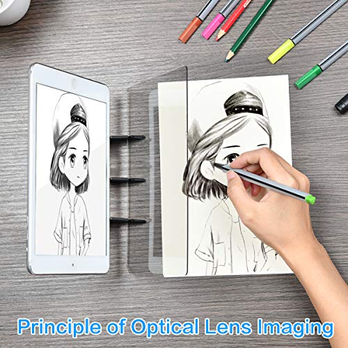 Optical Drawing Board, Sketch Wizard Tracing Drawing Board Drawing Projector Optical Painting Board Sketching Tool Idea Gift for Kids, Adults, Beginners and More