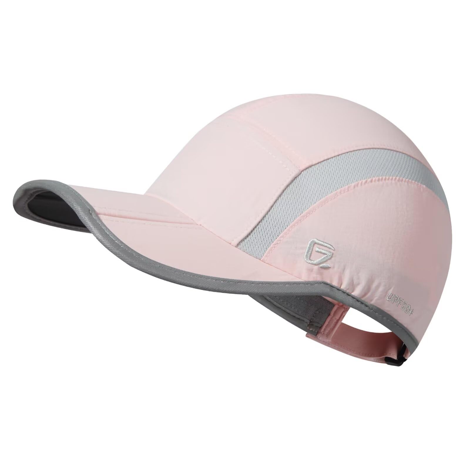 GADIEMKENSD UPF50+ Folding Outdoor Hat Unstructured Reflective Design Breathable Soft Sport Cap for Outdoor Sport — view 7