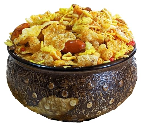 Image of Santushti Namkeen Cornflakes Mixture-200 Gram | Made in Groundnut Oil | Authentic Spicy Snack | Crispy Crunchy Indian Sev for Tea Time, Parties, Travel, Office and Everyday Snacking