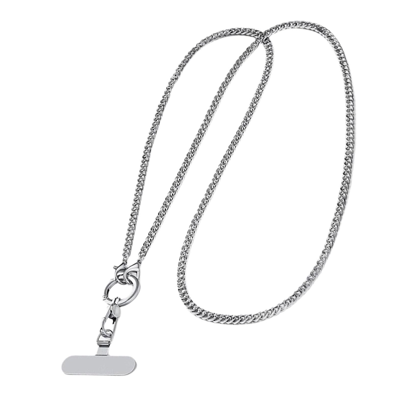 Multipurpose Metal Neck Strap with Secure Tethers Tab and Smooth Rotations for Easy Attachment Phone Lanyard Tethers Strap