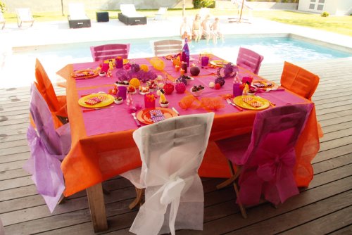 Discount Mariage - Nappe tissus non tisse 3 m * 1.5 m Vert anis