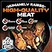Grumpy Butcher Premium Pork Chops – Heritage Duroc Bone-In Pork Loin Chops (4 Pack, 14 oz each, 3.5 lb) – Frozen Gourmet Pork Chop Meat | Vacuum-Sealed & Grill Ready for Holiday, BBQ & Dinner Gifts