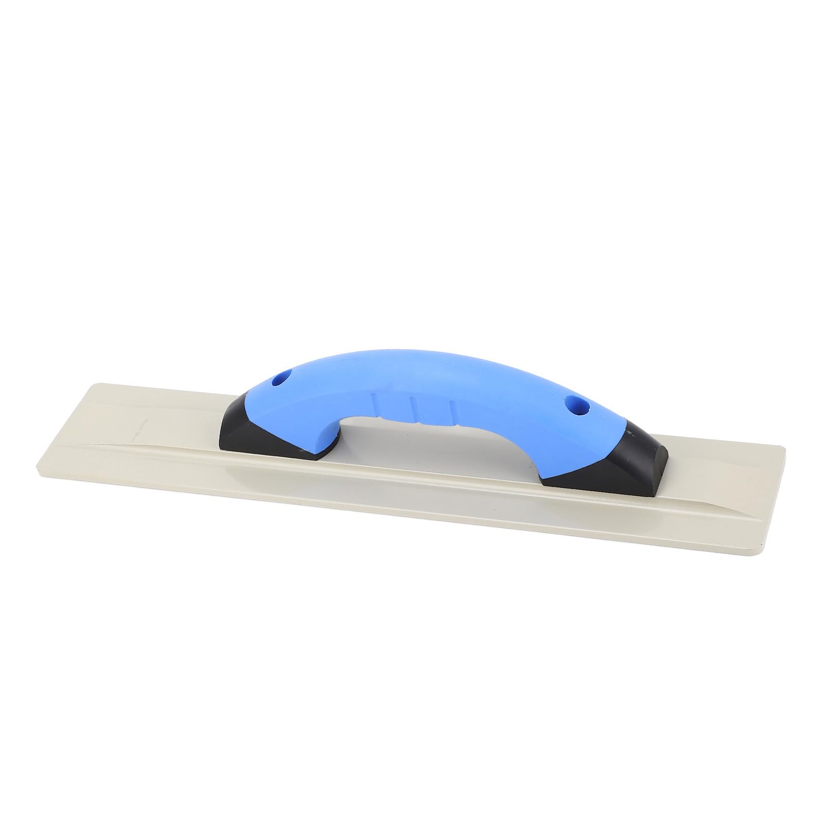 Paleta de Yeso Paleta de Acabado Plana de 405x80 mm con Mango de Goma ergonómico Herramienta Manual de construcción Resistente para Trabajos de enlucido de hormigón y Cemento