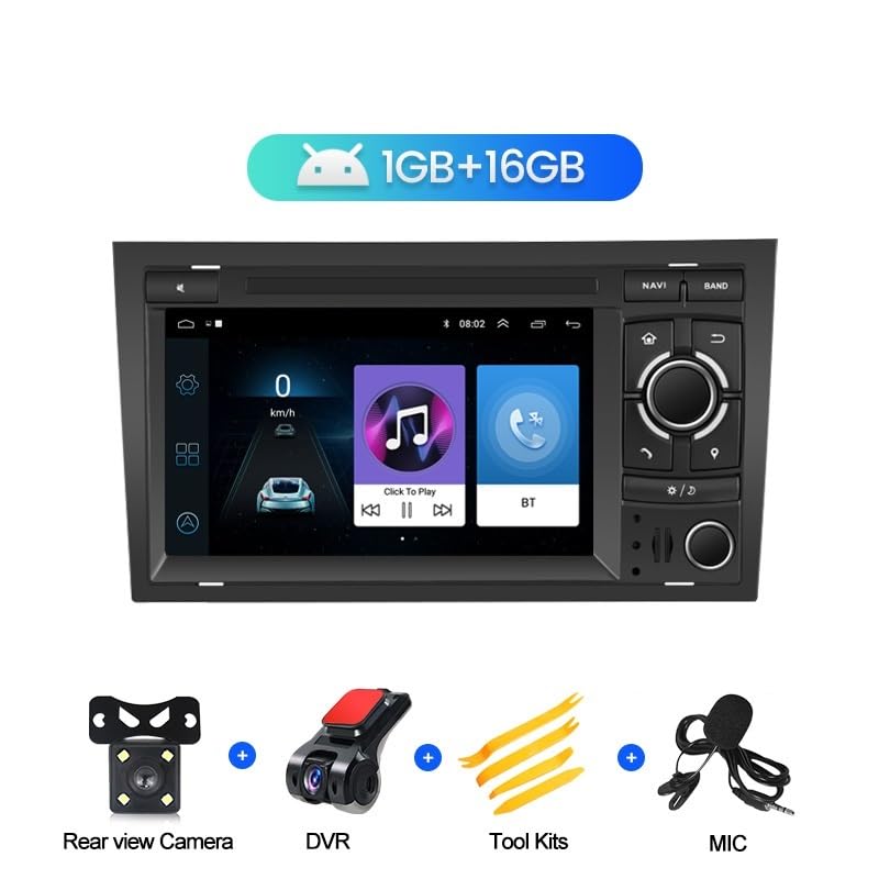 Navigatore Satellitare Car Multimedia Radio all in One Head Unit Navigazione GPS(ADA4-9212-16G-B)
