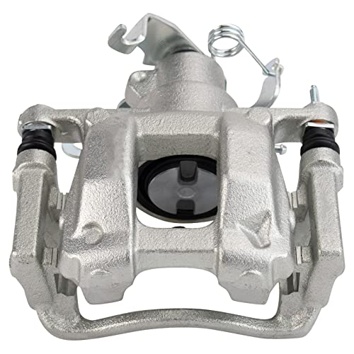Image of TRQ Rear Right Brake Caliper w /Bracket Passenger Side | For 2015-2019 Ford Transit-150 Transit-250 Transit-350 Transit-350 HD