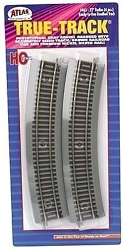 Miniatura 1 de Atlas True-Track 22 Radius Track 4 HO Scale Trains