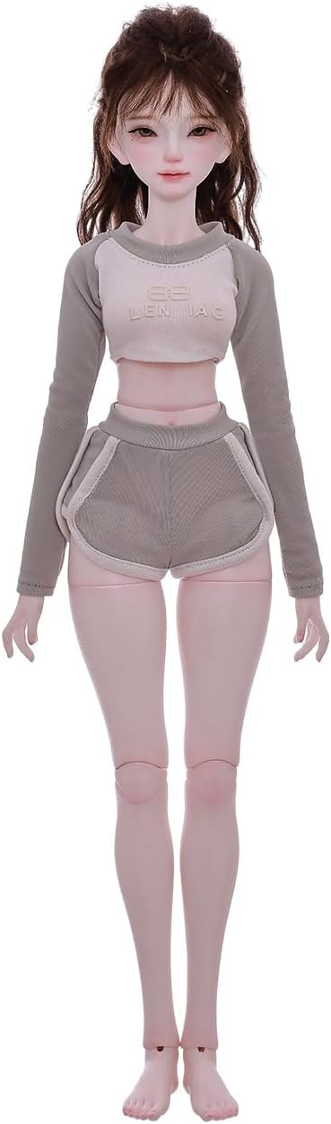 Oueneifs 1/4 Xana BJD Doll Fitness Girl Home Sport Style Resin Toy for 15+ Year Old