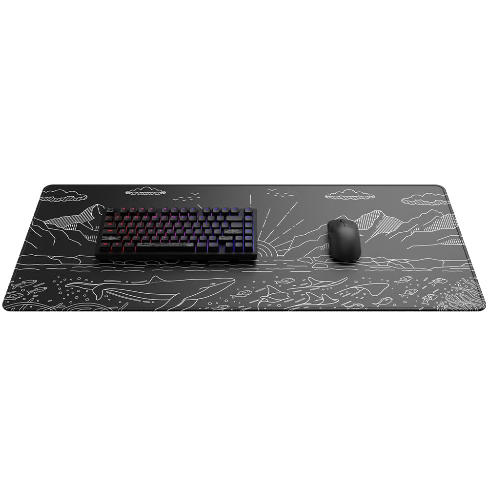 Dark Project ALU81A Terra Nostra Mechanische Gaming-Tastatur | ISO Multi | Hot-Swap | G3MS Moonstone Gefettete Schalter | Gefettete Stabilisatoren | Flex Gasket Mount | Aluminium | 75% | RGB