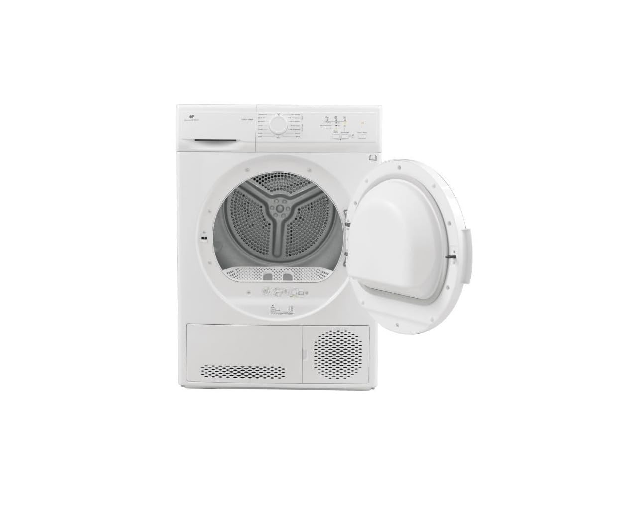 Seche-linge a condensation CONTINENTAL EDISON CESLCE8WP1 - 8 kg - Largeur 59,6cm - Classe G - Blanc