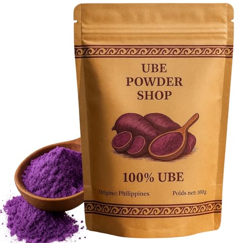 UBE POWDER SHOP – Ube certifié en Poudre Premium 100% Naturel – I...