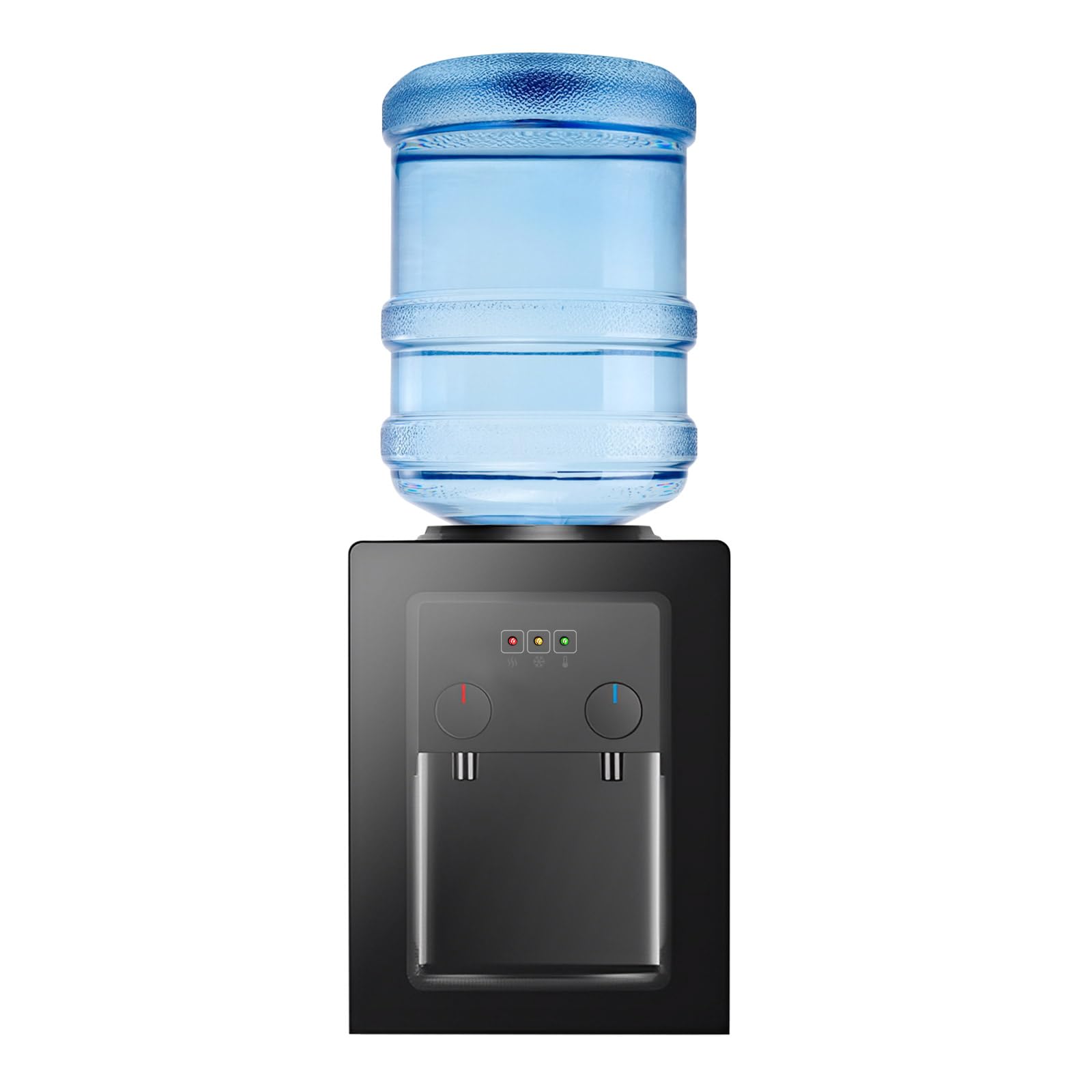 Distributeur d'eau chaude électrique 550 W | Distributeur d'eau chaude et froide vertical pour bureau et maison | Fontaine à boire avec contrôle thermostatique