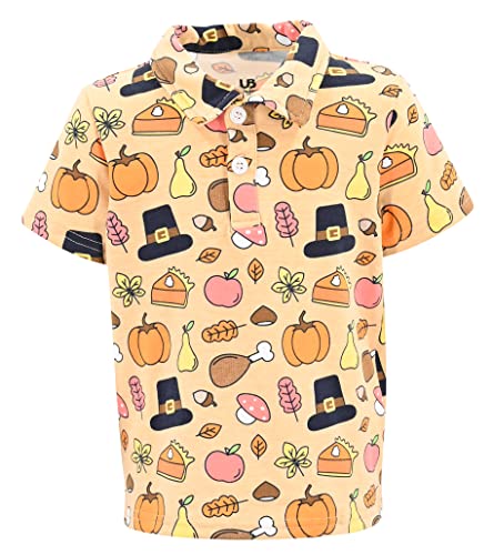 Image of Unique Baby Short Sleeve Collared Boys Polo Shirt, Toddler Kids Polo Shirts