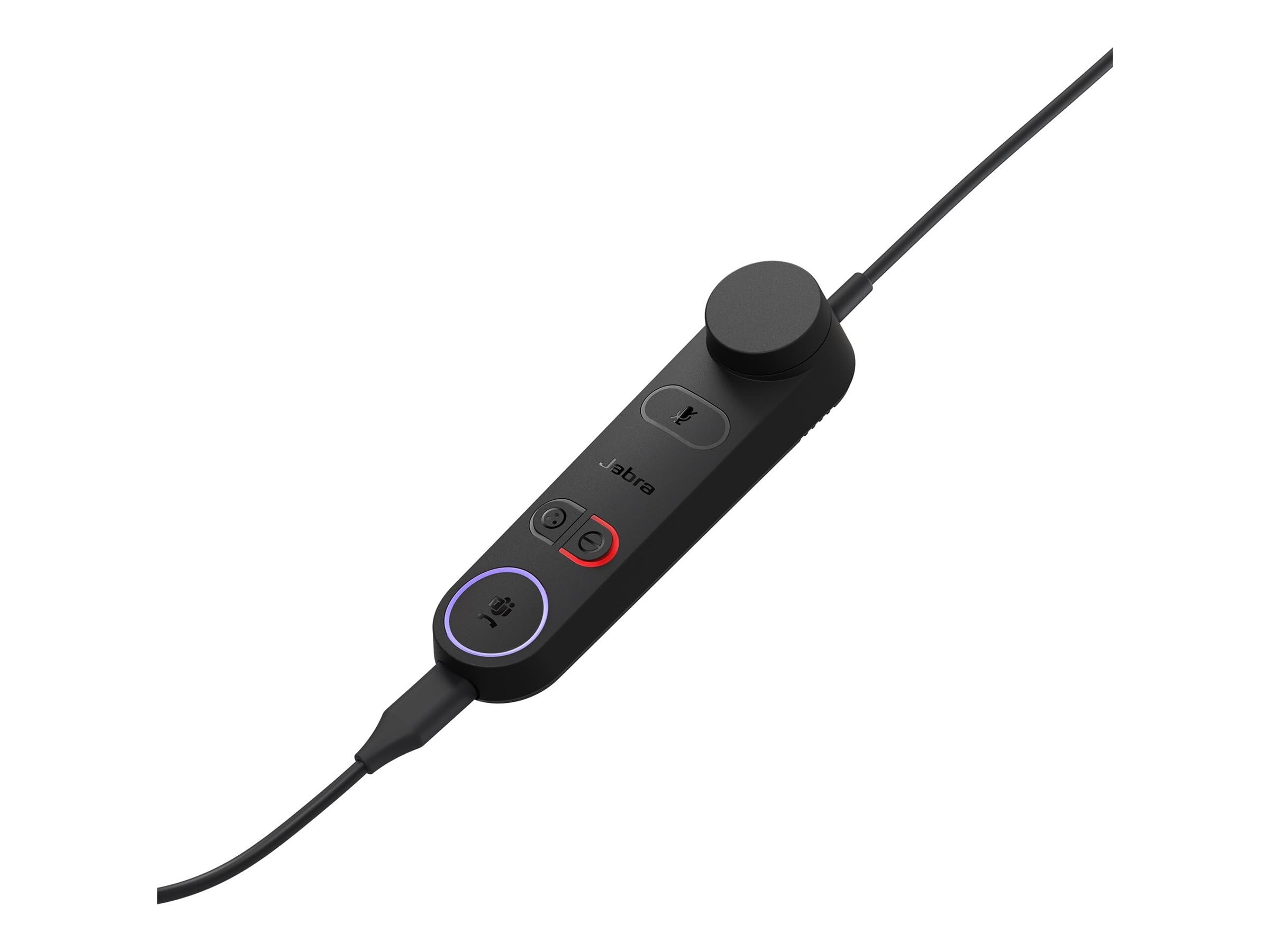 Jabra Engage 50 II Link Anrufsteuerung mit USB-A-Kabel Engage 50 II Mono- und Stereo-Headset mit USB-C-Anschluss - MS Teams-Zertifiziert, mit Allen Plattformen kompatibel - Schwarz