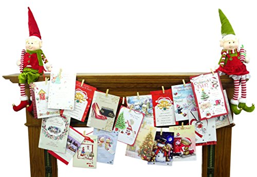 Christmas Concepts® Porta Biglietti di Natale per