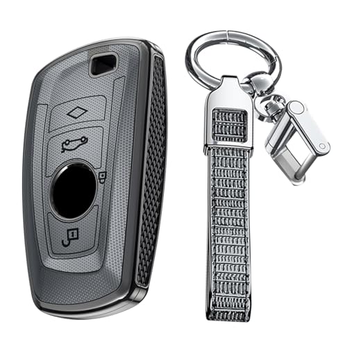 Coque de clé BMW évite les rayures et l'usure du boîtier noir X1 X4 1 2 4 5