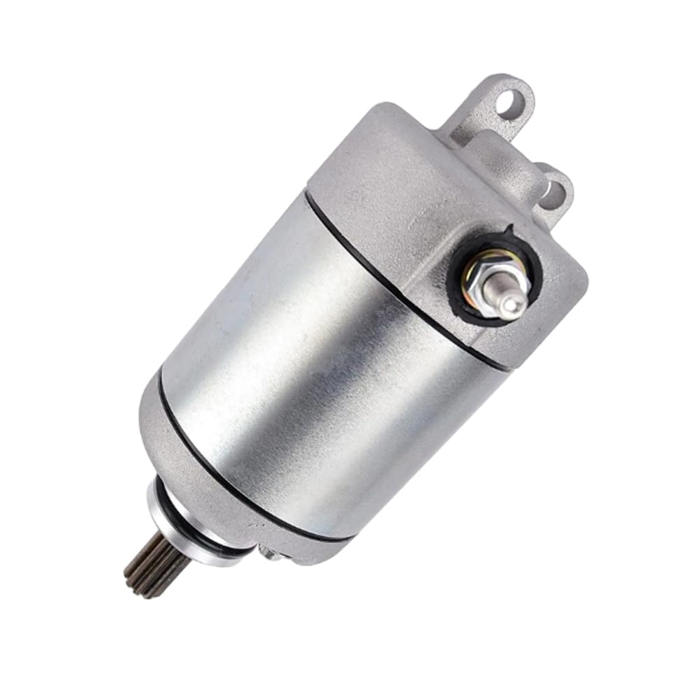 Riloer Repuesto de motor de arranque eléctrico, motor de arranque eléctrico de motocicleta de metal, piezas de motor de arranque automático compatible con Yamaha FZ6 XJ6F XJ6FA XJ6S XJ6SA XJ6N YZF,
