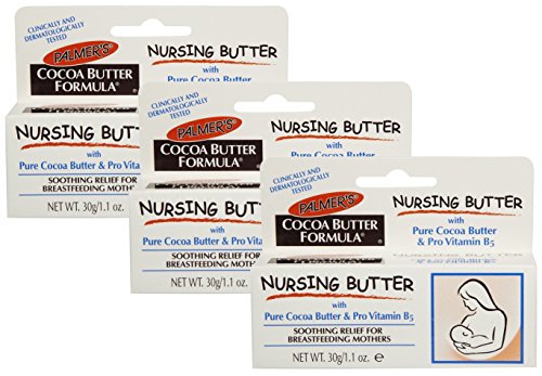 Palmer's Cocoa Butter Nursing Cream, 1.1 Ounce, Pack of 3